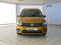 Gebraucht VW Caddy Highline 131 PS (96 kW) 2020 Sandstorm yellow metallic Van / Kleinbus