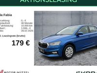 Neu Skoda Fabia Essence 95 PS (69 kW) 2025 Blau Limousine