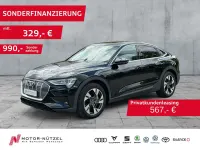 Gebraucht Audi e-tron S-Line 300 kW (408 PS) 2022 Mythosschwarz metallic SUV