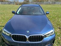 Gebraucht BMW 520 190 PS (139 kW) 2021 Blau Kombi