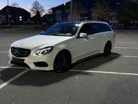Gebraucht Mercedes E350 AMG line 258 PS (189 kW) 2014 Weiß Limousine