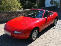 Gebraucht Mazda MX5 115 PS (84 kW) 1990 Rot Cabrio