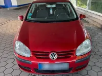 Gebraucht VW Golf V 115 PS (84 kW) 2003 Rot Kleinwagen