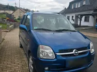 Gebraucht Opel Agila 75 PS (55 kW) 2003 Blau Van / Kleinbus