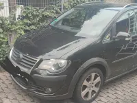 Gebraucht VW Touran Cross 140 PS (102 kW) 2007 Schwarz Van / Kleinbus