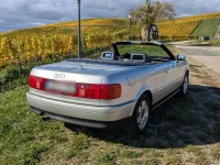 Gebraucht Audi Cabriolet 133 PS (97 kW) 1992 Silber Cabrio