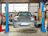 Gebraucht Porsche Boxster S 252 PS (185 kW) 2000 Silber Cabrio