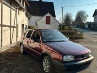 Gebraucht VW Golf III 75 PS (55 kW) 1994 Rot Kleinwagen
