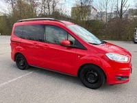 Gebraucht Ford Tourneo Courier 101 PS (74 kW) 2014 Rot Van / Kleinbus