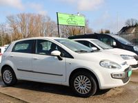 Gebraucht Fiat Punto Dynamic 77 PS (56 kW) 2010 Weiss Kleinwagen