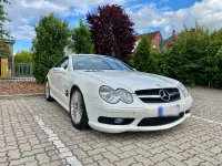 Gebraucht Mercedes SL350 272 PS (200 kW) 2006 Weiß Cabrio