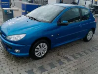 Gebraucht Peugeot 206 72 PS (52 kW) 2007 Blau Coupé