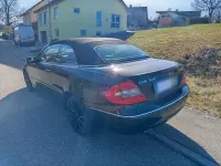 Gebraucht Mercedes CLK320 Avantgarde 230 PS (169 kW) 2009 Schwarz Cabrio