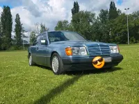 Brugt Mercedes E250 90 HK (66 kW) 1990 Blå Sedan