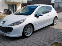 Gebraucht Peugeot 207 RC 180 PS (132 kW) 2008 Weiß Kleinwagen