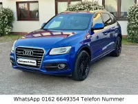 Second-hand Audi Q5 S-Line 258 CP (189 kW) 2016 Albastru SUV