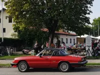 Gebraucht Alfa Romeo Spider 116 PS (85 kW) 1989 Rot Cabrio