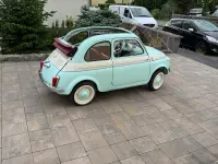 Gebraucht Fiat 500 18 PS (13 kW) 1963 Blau Kleinwagen