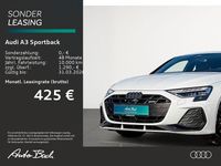 Neu Audi A3 S-Line 116 PS (85 kW) 2025 Gletscherweiß metallic Limousine
