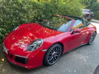 Gebraucht Porsche 991 450 PS (330 kW) 2018 Rot Cabrio
