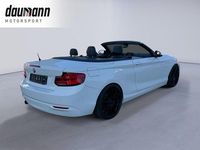 Gebraucht BMW 218 Advantage 136 PS (100 kW) 2018 Weiß Cabrio