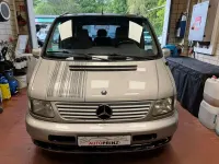 Gebraucht Mercedes V200 102 PS (75 kW) 2001 Bril.silver metallic mb 9744 Van / Kleinbus