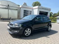 Gebraucht VW Polo Team 69 PS (50 kW) 2010 Schwarz Kleinwagen
