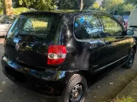 Gebraucht VW Fox 55 PS (40 kW) 2008 Schwarz Kleinwagen