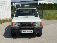 Gebraucht Fiat Panda 4x4 54 PS (39 kW) 1998 Weiß Kleinwagen