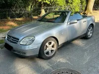 Gebraucht Mercedes SLK200 136 PS (100 kW) 1999 Silber Cabrio