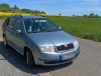 Gebraucht Skoda Fabia 75 PS (55 kW) 2004 Blau Kombi