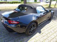 Gebraucht Mazda MX5 Exclusive-Line 131 PS (96 kW) 2017 Onyxschwarz metallic Cabrio