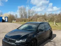 Gebraucht VW Golf VII GTD 184 PS (135 kW) 2013 Schwarz Kleinwagen