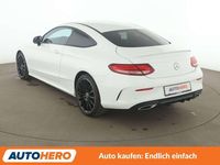Gebraucht Mercedes C220 194 PS (142 kW) 2021 Polarweiss Coupé