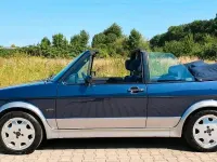 Brugt VW Golf Cabriolet 98 HK (72 kW) 1991 Blå Cabriolet