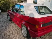 Gebraucht VW Golf Cabriolet 95 PS (69 kW) 1989 Rot Cabrio