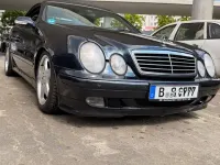 Używany Mercedes CLK230 Elegance 193 KM (141 kW) 2000 Niebieski Kabriolet