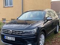 Gebraucht VW Tiguan Allspace Comfortline 150 PS (110 kW) 2018 Schwarz SUV
