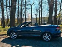 Second-hand VW Eos 122 CP (89 kW) 2014 Albastru Cabrio