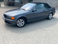 Gebraucht BMW 325 Cabriolet 192 PS (141 kW) 2001 Grau Cabrio