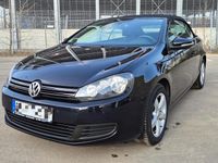 Gebraucht VW Golf Cabriolet 105 PS (77 kW) 2012 Schwarz Cabrio