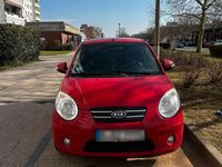 Gebraucht Kia Picanto 2008 Rot Kleinwagen