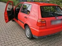 Brugt VW Golf III 90 HK (66 kW) 1996 Rød Hatchback