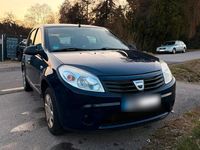 Gebraucht Dacia Sandero 75 PS (55 kW) 2012 Blau Kleinwagen