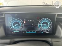 gebraucht Hyundai Tucson Comfort Smart 1.6T 48V MHEV 6MT / Navi Klimaautom. Keyless PDC + Kamera Sitzh. E-Heckklappe /AKH abnehmbar