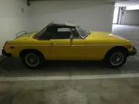 Gebraucht MG B 67 PS (49 kW) 1979 Gelb Cabrio
