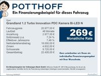 gebraucht Opel Grandland X 1.2 Turbo Innovation PDC Kamera Bi-LED N