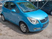 Gebraucht Opel Agila Edition 86 PS (63 kW) 2008 Blau Kleinwagen