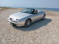 Gebraucht Alfa Romeo Spider 150 PS (110 kW) 2001 Silber Cabrio