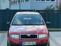 Gebraucht Skoda Fabia 68 PS (50 kW) 2002 Rot Kleinwagen